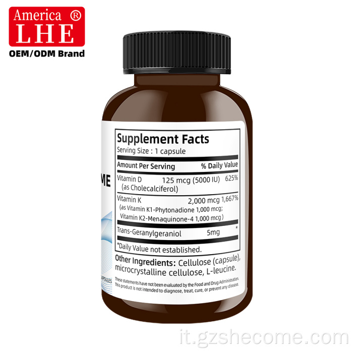 Shecome Vitamin D con 60 capsule Bone Health